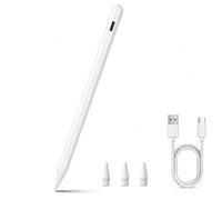 ANYQOO Stylet pour iPad 2018-2026, Rejet de Paume, Charge Rapide USB-C