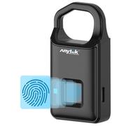 Anytek P4 3.7V Micro USB de charge de détection d'empreinte digitale de semi-conducteur, petit cadenas