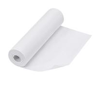 ANYUNKEY Chemin de table 100 % Mosel,Bleu roi (30 cmx25 m),Chemin de table décoratif,Décoration de table élégante pour anniversaires et mariages,Décoration colorée pour occasions spéciales (blanc)