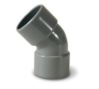 anzapack 857762 a - Coude de PVC de 45 °F/F de 40 mm.