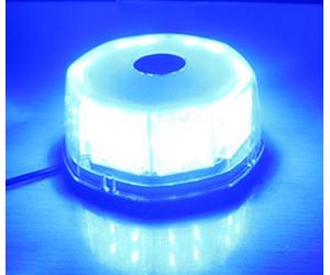 Anzene 32 LED 32W Haute Puissance Magnétique Toit Clignotant D'urgence Police Avertissement Attention Stroboscopique Lumière pour Voiture Camion Véhicule (bleu)