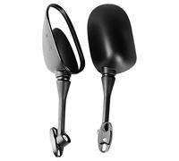 Anzene Rétroviseur de moto pour CBR 600 RR 2003-2012 / 1000RR 2004-2006 Rétroviseurs de course de style original OEM Noir