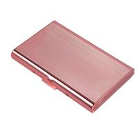 ANZHUO Carte de crédit, Carte bancaire, Porte-Cartes de Visite Porte-Cartes de crédit en Acier Inoxydable, Carte bancaire, Carte de Visite, Rose Gold,