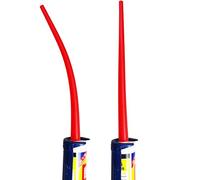 ANZHUO Lot de 2 tubes d'extension de buse de calfeutrage, adaptateurs de tube de calfeutrage, buse d'extension de calfeutrage (2 pièces, un coude droit)