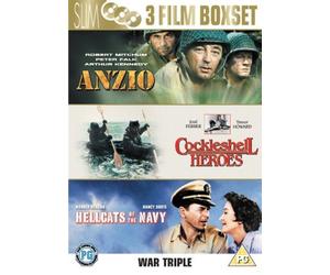 Anzio / Cockleshell Heroes / Hellcats of the Navy [DVD]