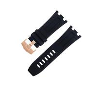 ANZOAT Bracelet AP pour Audemars et Piguet Belt 15710/15703 Not Qucik Release 28 mm Nature Fluor Soft FKM Rubber Bracelet Accessoires Bracelet de montre, 28MM, Agate