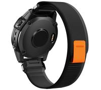ANZOAT Bracelet en nylon pour Garmin Fenix 7X/6X/5X, 26 mm, facile à installer, pour Garmin Fenix 3/5X Plus/6X Pro/Tactix Delta/Enduro 2, taille unique, Agate