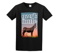 AO DA XIONG Men's Gov't Mule Poster Cotton T Shirt Black M