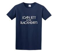 AO DA XIONG Men's Jett Joan and The Blackhearts Cotton T Shirt Navy XL