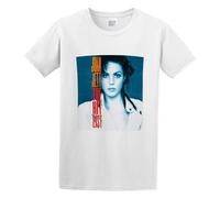 AO DA XIONG Men's Joan Jett The Hit List Cotton T Shirt White XXL