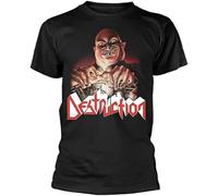 AO DA XIONG Men's Live Without Sense (Black) by Destruction T-Shirts Black XXL