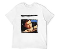 AO DA XIONG Men's Rick Astley T-Shirt - Never Gonna Give You Up Troll 80S Icon Music Concert Shirt Grey White M