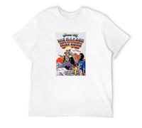 AO DA XIONG Men's The Harder They Come Retro Jamaican Movie Jimmy Cliff Reggae T-Shirts White 3XL