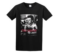 AO DA XIONG Men's The Smiths Best II Cotton T Shirt Black XL