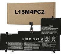 AOAL-L15L4Pc2 L15M4Pc2 Batterie Pour Ordinateur Portable Lenovo Ideapad Yoga 710 14 15 710-14Ikb 710-14Isk 710-15Ikb 710-15Isk 710-14Isk-Ifi 710-14Isk-Ise 5B10K907 78 5B 10K9080 L15C4Pc2 7.64V