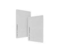 AOAMZ 100pcs 125kHz RFID Proximité ID Smart Carte Tag 0.8 mm d'épaisseur TK4100 / EM4100 / EM4200 Lecture Seulemen Carte pour Système de Contrôle d'accès, Key Card