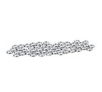 Aoaoy 50pcs / 100pcs 7 Tailles TACLE DE PROCEMENT ACIEUX INOXED Bait Double Cercle CONNECTEUR CONNECTEUR DE Sparage ANE (5 1 Paquet de 50 pièces vendues)