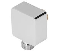 Aoaoy Adaptateur d'angle de douche en cuivre haute dureté, durable, montage mural, résistant aux rayures, filetage G1/2, adaptateur d'angle de douche pour douchette de salle de bain