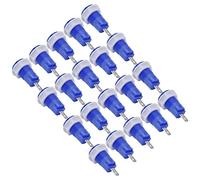 Aoaoy Adaptateur de Poste de Liaison de Socket Banane Couleur Vive 4 Mm 32a 20pcs, Soudage, adapté à env. Connecteur de Bouchon de Banane de 4 Mm, Terminal de Mise à la Terre, Coffre-fort en Laiton