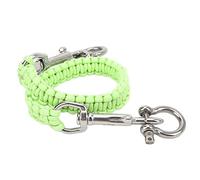 Aoaoy Base de support rectangulaire en acier inoxydable à 90 degrés pour protection contre la corrosion, polissage, fixation de rail, sangle de caméra de plongée pour bateau, yacht, vert, #912