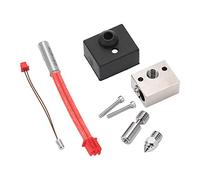 Aoaoy Bloc Chauffant pour Imprimante 3D, Bloc Chauffant en Cuivre 24 V 40 W avec Tige Chauffante, Buse de Fil Thermique pour Ender 3 S1, CR10 Smart Pro, Sermoon V1, Pro