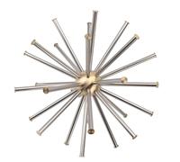 Aoaoy Buse de fontaine en laiton et acier inoxydable de type pissenlit, pulvérisation d'eau majestueuse, pour piscine de jardin, fontaine, respectueuse de l'environnement pour hôtels (G1in)