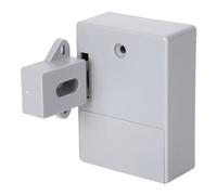 Aoaoy Carte de Verrouillage de L'Armoire à Armoire de Placard, 2 Modes de Déverrouillage, Induction de Partition, Installation de Bricolage, Rappel à Basse Tension, Système de sécurité (Gris)