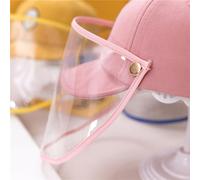 Aoaoy Casquette Anti-gouttelettes pour Enfants, Design Transparent, Style Casquette à Visière, à la Mode (Type enfants 45 à 50 cm / 17,7 à 19,7 pouces)