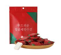 Aoaoy Comprimés de Serviettes Comprimées, 25 * 15 * 8 100 Pcs Serviette Comprimée une Fois Voyage Portable Coton Visage de Maquillage Extérieur