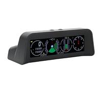 Aoaoy Compteur de Vitesse SMART Numérique GPS, Universal Car Hud LCD Screen Oulced Alarm Altitude Mesure Mesurement Afficher le Bilan Digital GPS Digital