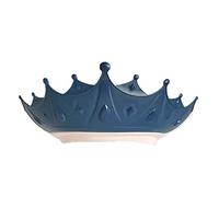Aoaoy Coup de bébé en Forme de Couronne Réglable avec Protection de L'oreille, pour Tout-petit, Chapeau de Lavage des Cheveux avec un Rasoir à Reflux Plus Large et une Conception de Détournement