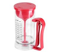 Aoaoy Distributeur électrique de pâte à crêpes - 1200 ml - Outil de cuisson avec échelle de mesure - Bec verseur pour gâteaux, desserts, cupcakes
