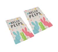 Aoaoy Drapeau de jardin en forme de lapin double face, polyester météo pour décoration de Pâques, convient pour les décorations saisonnières, drapeau de cour de lapin, décoratif pour cour, jardin