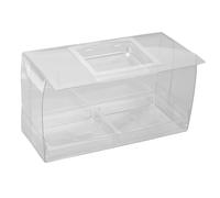 Aoaoy Ficheur de Fenêtre Robuste avec Aspiration - Plateau Amovible, Trous de Vidange pour Cardinal, Oiseaux Bleus, etc.