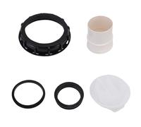 Aoaoy Filtre du Réservoir d'eau de Pluie IBC, Filtre IBC en Plastique, en Nylon, d'eau de Pluie Réutilisable avec Sac de Lavable, pour