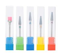 Aoaoy Foret pour nail art, polissage, tête de meulage en acier tungstène, accessoires de polissage pour ongles