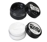 Aoaoy Halloween Black and White Body Painting Set Zombie Skeleton Face Joker Face Painting Human Makeup Couleur Halloween Makeup Set