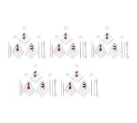 Aoaoy Halloween Hanging Ghost Pumpkin Ghost Ornement Decoration for Festival, White, 3PCS / Set, Ajouter Un Matériau Amusant et Durable, Facile à Suspendre, Pliable, Largement