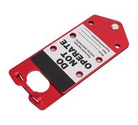 Aoaoy Hasp de Lock-out de sécurité en écriture, Onglets de Stimulation, écriture sur L'étiquette, Conception à Point de Point, Industrie, avec Aluminium/Nylon/Acier pour L'atelier