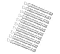 Aoaoy Lot de 10 petites baguettes à bulles transparentes en forme de cœur avec couvercle anti-fuite pour mariage, activités de plein air, réunions de famille