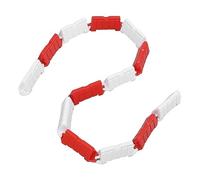 Aoaoy Lot de 50 barrières de piste 1/18 RC pour voiture télécommandée Rouge et blanc