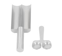 Aoaoy Machine à boulettes de viande avec cuillère de découpe en acier inoxydable pour, bar, restaurant (2 pipes)