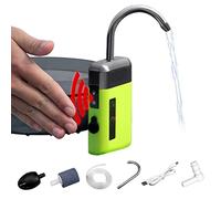 Aoaoy Mini pompe à oxygène intelligente multifonction rechargeable pour aquarium avec capteur intelligent - Pompe à eau automatique pour la pêche en plein air