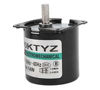 Aoaoy Moteur D'Engrenage Entièrement Metal, Bobine de Cuivre à Couple élevé, Graisse à Faible Frottement - Moteur de Carreaux Magnétiques Efficaces pour les Appareils (5rpm / min AC220V)