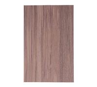 Aoaoy Plancher miniature en écorce de pin pour maison de poupée 1:12, couleur café