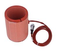 Aoaoy Réchauffeur de Seau de Chauffage en Caoutchouc de Silicone, Coussin Chauffant en Caoutchouc de Silicone 300 W à Haute Isolation Anticorrosion pour Réservoir de Gaz, avec Bande,