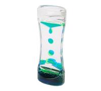 Aoaoy Souchoute de Bulles Liquides, Relief de Contrainte Relaxant Jouet de Bureau coloré pour Décoration de Bureau à Domicile, Grandes Compétences de Suivi Visuel Développement avec (Vert Bleu)