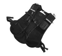 Aoaoy Support de caméra de course, en nylon léger, réseau cellulaire double couche, rangement, pour gilet de randonnée, avec forte perspective POV, ajustement facile