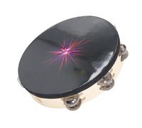 Aoaoy Tambourin portatif de 25,4 cm à double rangée de cloches pour adultes et enfants (#1)