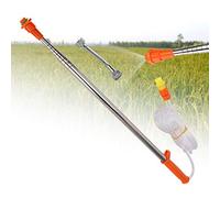 Aoaoy Tuyau de Pulvérisation, Bielle D'extension en Acier en Acier Inoxydable avec Buse, Plante Télescopique Pression, Outil de Tuyau D'extension de Pulvérisation Multifonctionnel pour Les Arbres